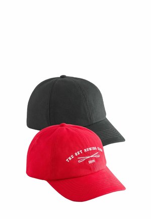 2 PACK GRAPHIC  - Cappellino - red black