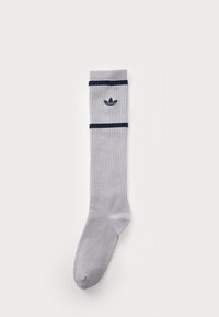 adidas Performance JUDE BELLINGHAM OG SOCK - Štulpny - glory grey/navy blue