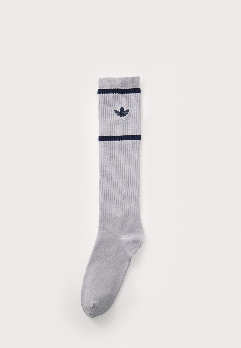 adidas Performance JUDE BELLINGHAM OG SOCK - Štulpny - glory grey/navy blue