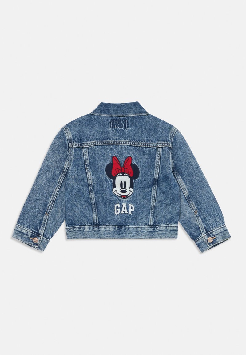 GAP V-DIS FAM DNM Veste en jean stone blue denim/denim indigo