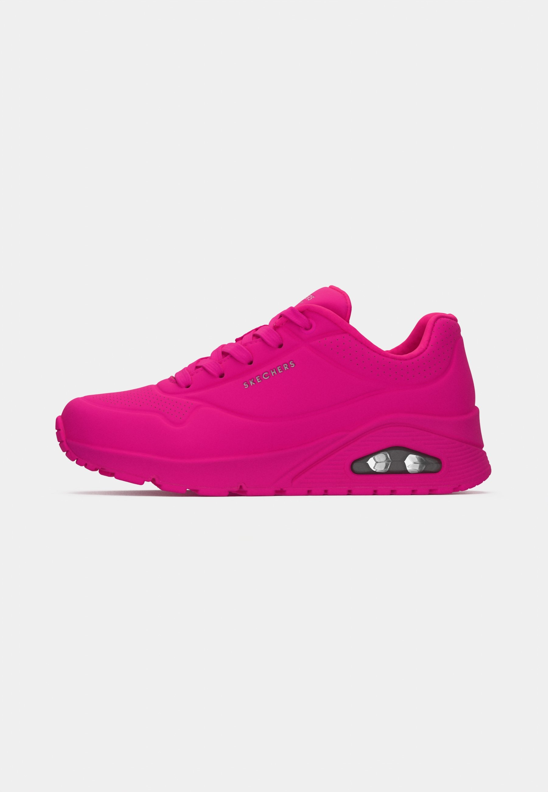 Skechers UNO WIDE FIT - Sneakers low - hot pink/roz - Zalando.ro