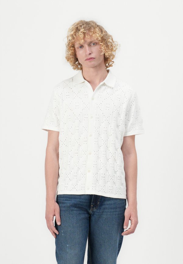 TOPANGA POINTELLE BUTTON - Shirt