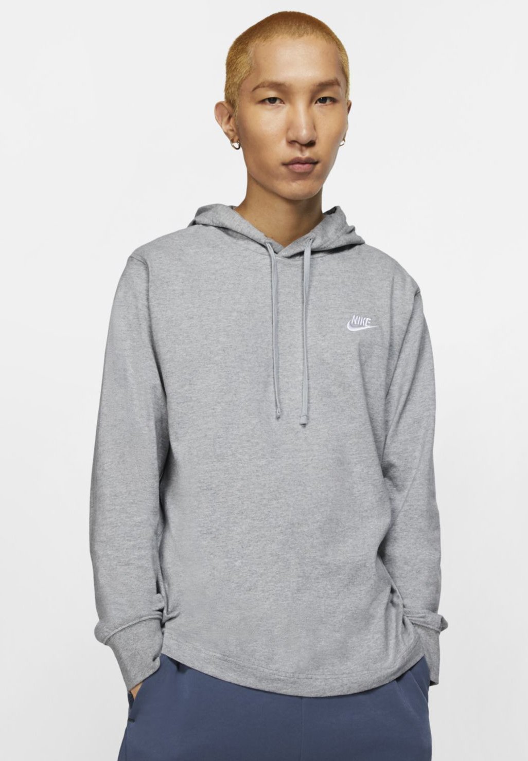 nike light grey sweatshirt