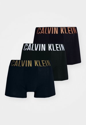 TRUNK 3 PACK INTENSE POWER COTTON - Bokserbriefs - white/cavern/olive leaves