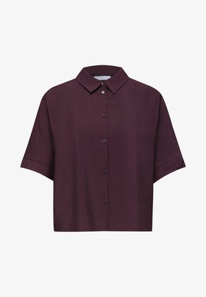 Street One Studio, DOLMAN HEMDBLUSE MIT KNOPFLEISTE - Skjortebluser - very berry