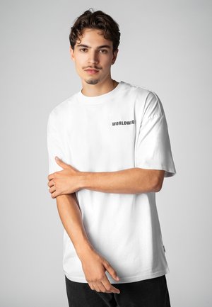 T-Shirt print - white