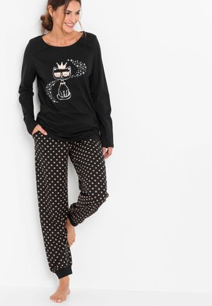 bonprix SET - Pigiama - black