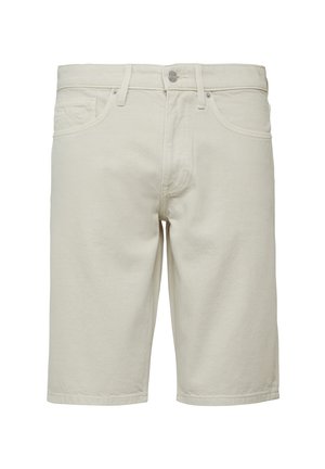 s.Oliver, BERMUDA REGULAR FIT MID RISE - Short en jean - wollweiß