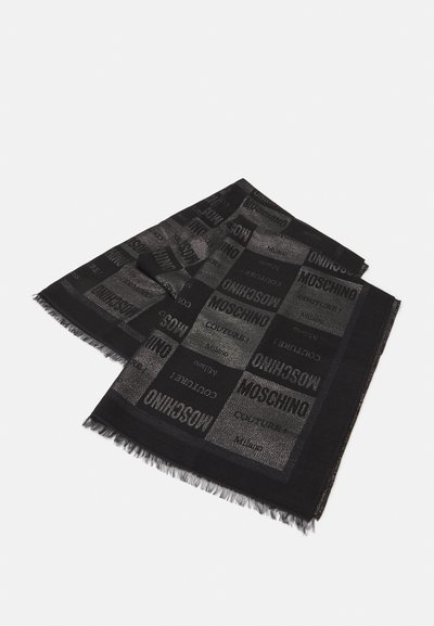 MOSCHINO SCARF - Scarf - black/white
