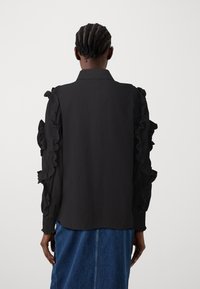 YAS YASFRIMA - Button-down blouse - black