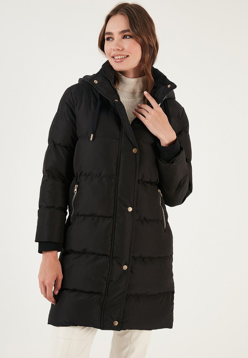 LELA REGULAR FIT - Zimski kaput - black