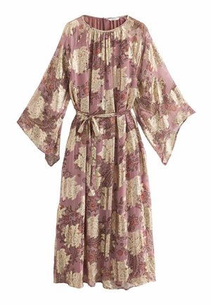 LONG SLEEVE - REGULAR FIT - Rochie maxi - pink