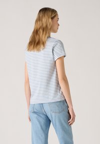 Levi's® THE PERFECT TEE V-NECK - Pamata T-krekls - dusty blue