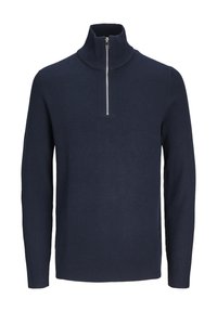 JJEPERFECT HALF ZIP - Džemperis - blau
