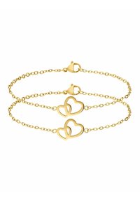 Lucardi MODERN ICONS 2 PACK - Armband - gold-coloured