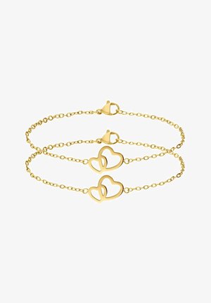 Lucardi, MODERN ICONS 2 PACK - Armband - gold-coloured