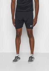 Under Armour - CHALLENGER - Sports shorts - black/white Thumbnail Image 1