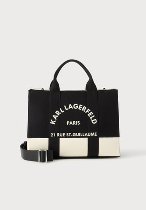 KARL LAGERFELD, K/RSG - Дамска чанта - off-white/black