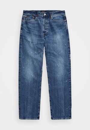 Jeans Straight Leg - dark-blue denim