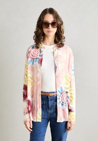 Scotch & Soda PRINTED RELAXED FIT SHIRT - Pogājama blūze - pink