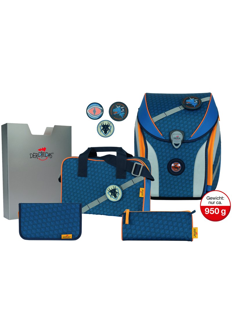 Kinder Schulranzen & Sets | DerDieDas Set 5tlg Schulranzen Set dragon eye/royal - UC53302 Kinder Schulranzen & Sets | DerDieDas Set 5tlg Schulranzen Set dragon eye/royal - UC53302