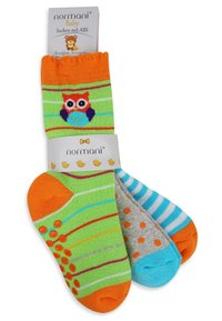 Normani ANTI SLIP 3 PACK - Socks - eule