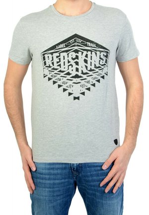 Redskins CALDER GREY CHINE - T-shirt imprimé - 102