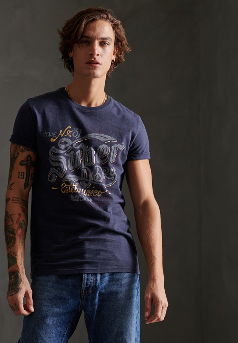 Men SUPERDRY WORKWEAR RISING SUN T-SHIRT - Print T-shirt Men SUPERDRY WORKWEAR RISING SUN T-SHIRT - Print T-shirt