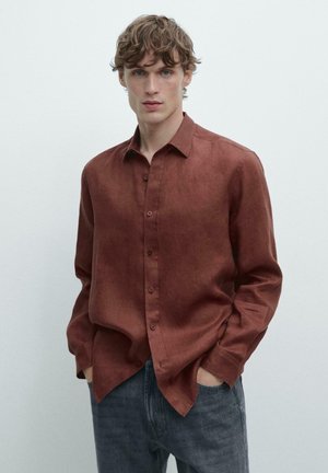 REGULAR FIT - Hemd - bordeaux