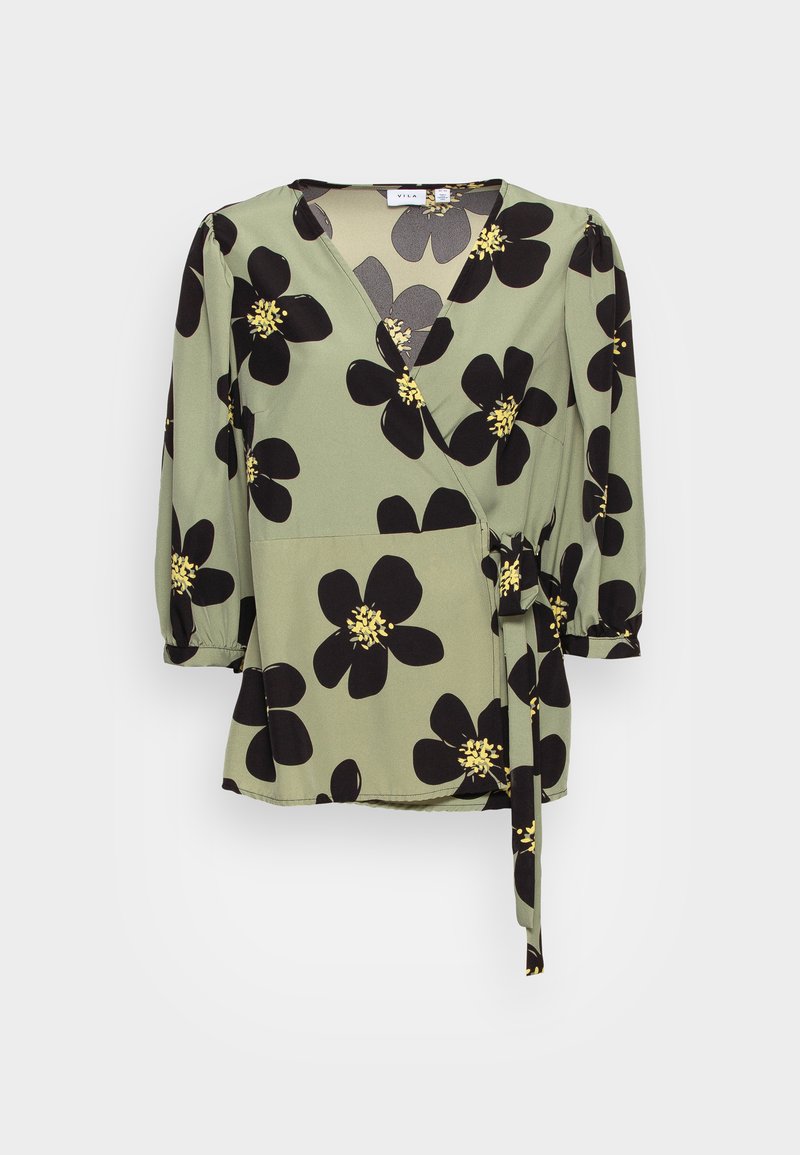 Vila Blouse olijfgroen
