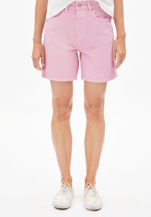 SHEAARI - Jeansshort - peony