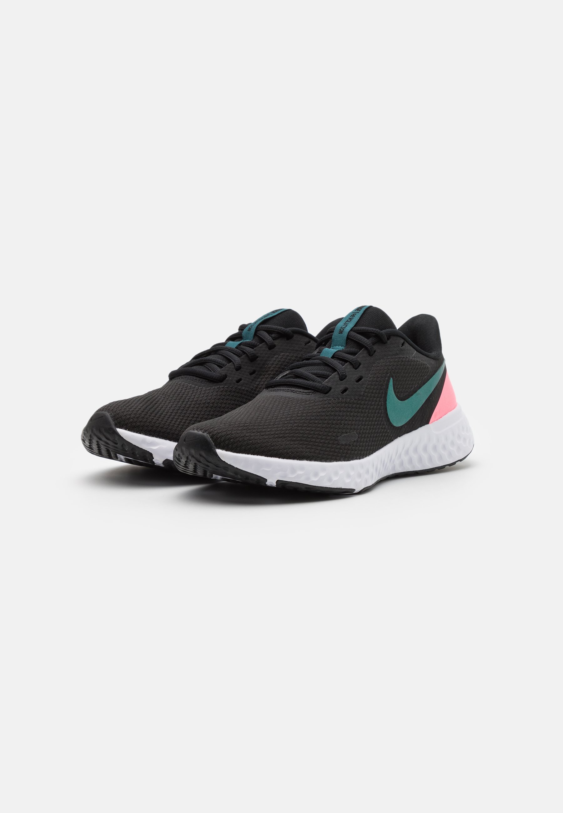 teal and black nike shoes