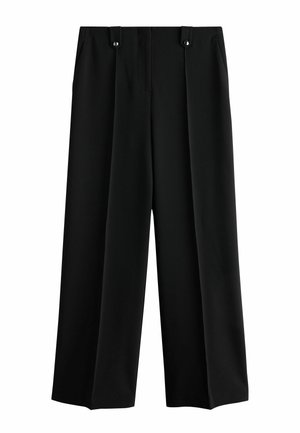 Next, TALL FIT - TAILORED HARDWARE DETAIL BOOTCUT TROUSERS WITH STRETCH - Trousers - black