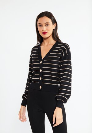 faina, Cardigan - schwarz