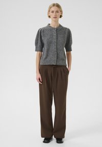 Karen by Simonsen BRONA NOABELLE - Gilet - medium grey melange