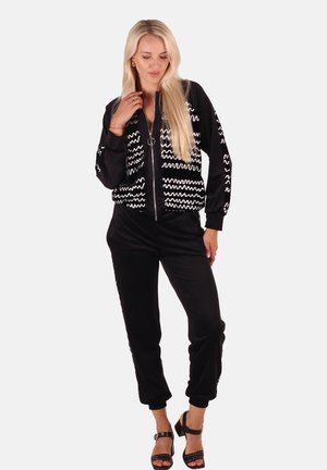 Jumpsuit - black/white