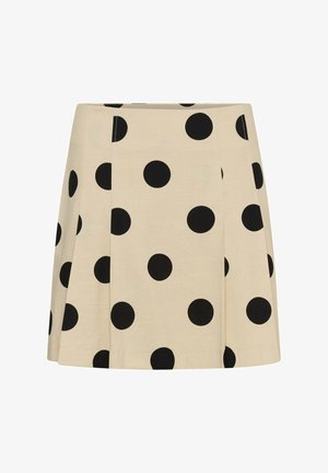 Culture, CUTIKA MINI - Jupe trapèze - whitecap black dot