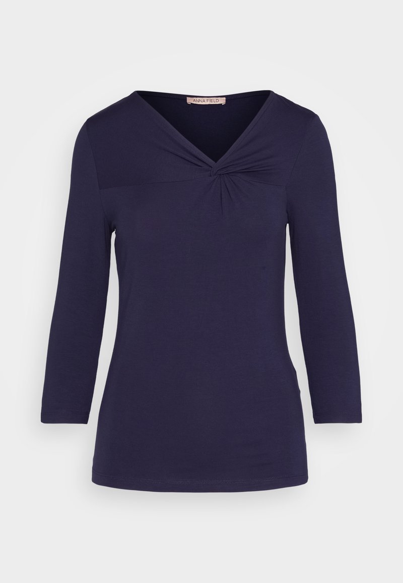 Anna Field Longsleeve donkerblauw