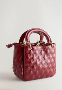Next QUILTED HELD  - Geantă de mână - berry red