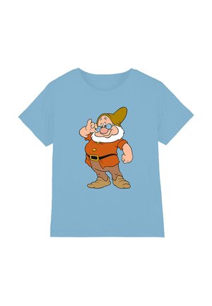 SNOW WHITE AND THE SEVEN DWARFS DOC THE LEADER - T-Shirt print - light blue