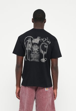 OKNICEOK  - Print T-shirt - black