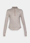 SWIFT - Camiseta de manga larga - mink brown/ironstone/reflective silver