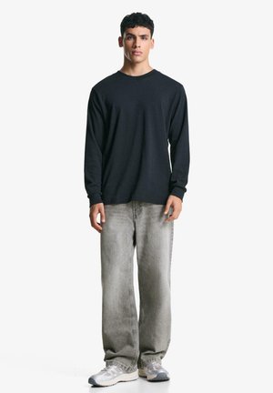 Bershka Laza szabású farmerek - grey