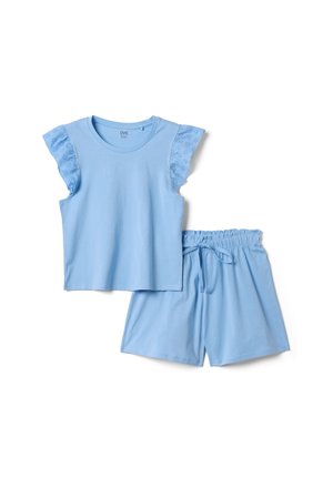 OVS, LIGHT BLUE ORGANIC COTTON PYJAMAS - Nachtwäsche Set - light blue