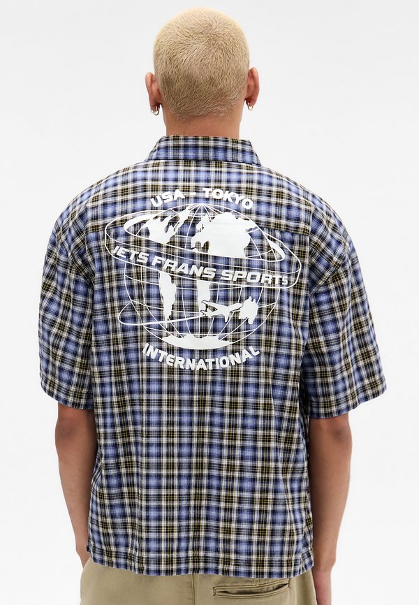 CHECK ZIP SHIRT UNISEX - Hemdbluse