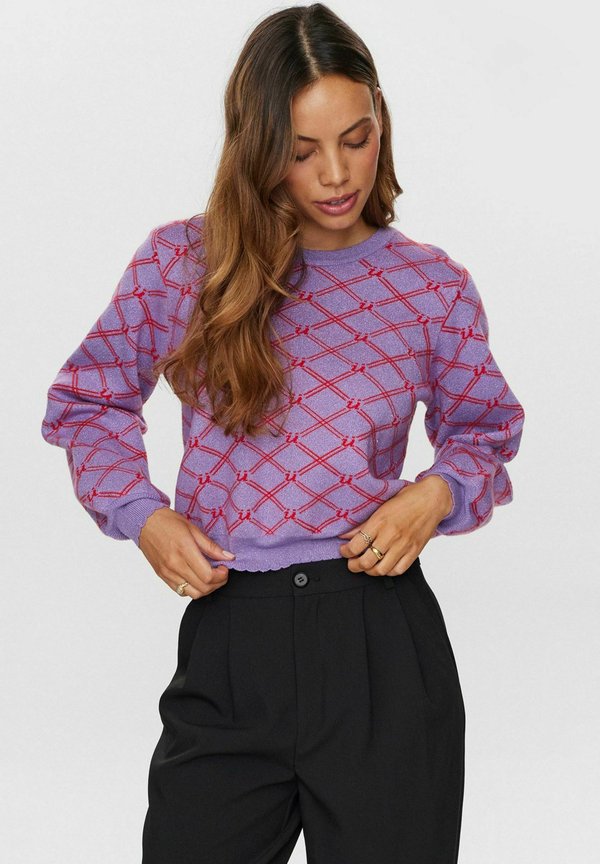 NUBIR - Strickpullover - lavender crystal