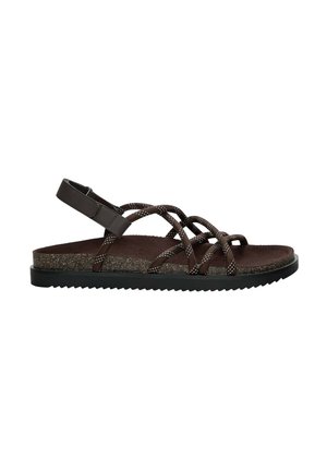 FLAT - Sandals - brown