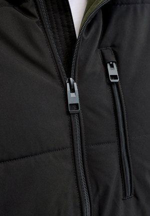 Jack & Jones, JJEOWEN PUFFER SN PLS - Winterjacke - rosindetail:black blocking