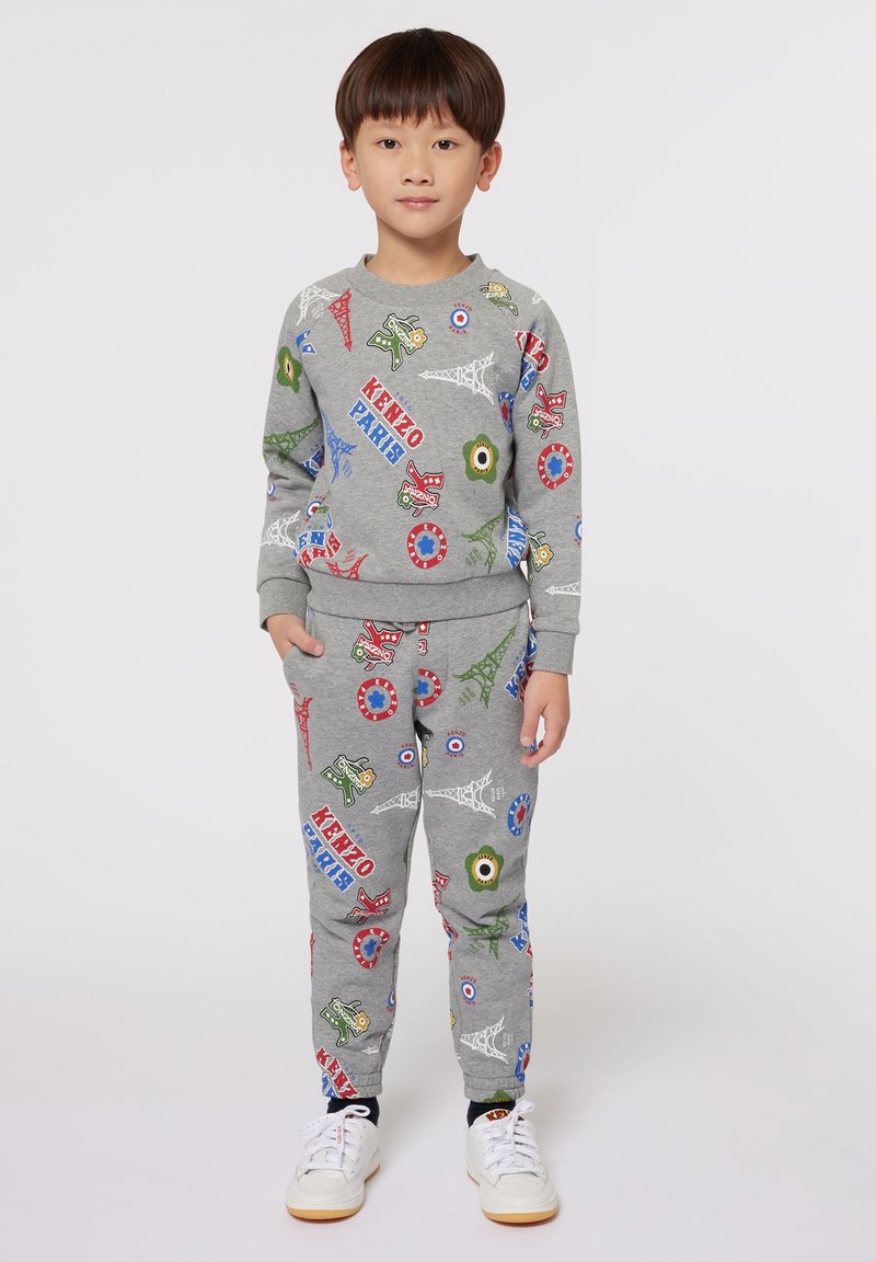 KENZO kids Sweatshirt - gris chine