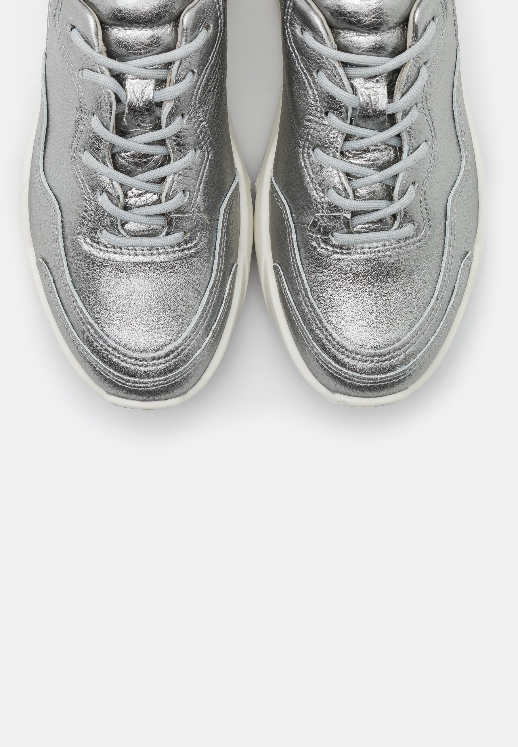 silver chunky trainers